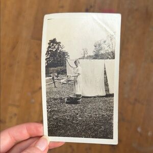 Vintage Black and White Photograph